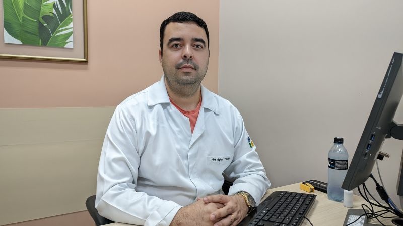 Dr. Rafael Procópio, médico psiquiatra da FSFX